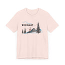 Vermont T-Shirt - Retro Ski Mountain Gondola Unisex Vermont Shirt-9