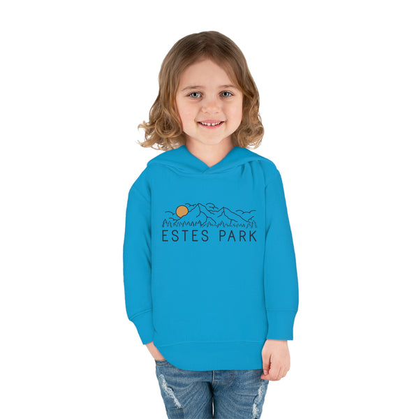 Estes Park, Colorado Toddler Hoodie - Unisex Estes Park Toddler Sweatshirt