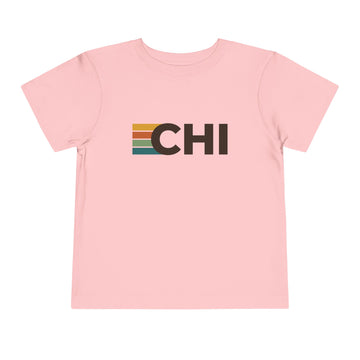 Buy pink Chicago, Illinois Toddler Tee - CHI Kids T Shirt