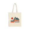 Golden, Colorado Cotton Canvas Golden Tote Bag