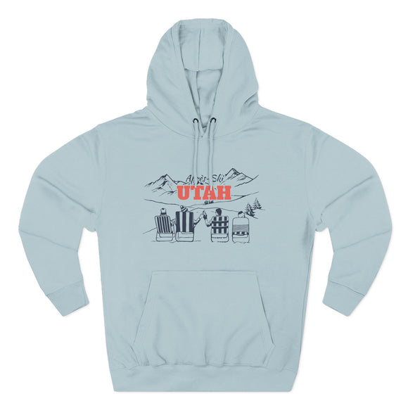 Premium Utah Après-ski Hoodie - Unisex Sweatshirt