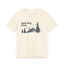 Park City, Utah T-Shirt - Retro Ski Mountain Gondola Unisex Park City Shirt-18
