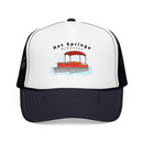 Hot Springs, Arkansas Trucker Hat - Pontoon Boat-5
