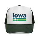 Iowa Retro Trees Trucker Hat - Vintage Style Iowa Cap-3