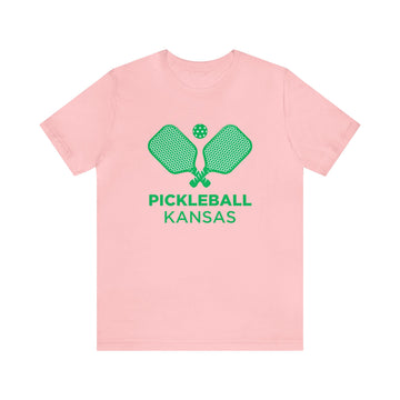Buy pink Kansas Pickleball T-Shirt - Unisex Kansas Shirt