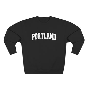 Buy black Premium Portland, Oregon Retro Graphic Sweatshirt