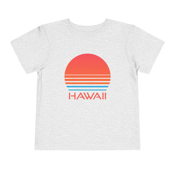 Buy athletic-heather Hawaii Toddler T-Shirt - Retro 80s Unisex Toddler Hawaii Shirt