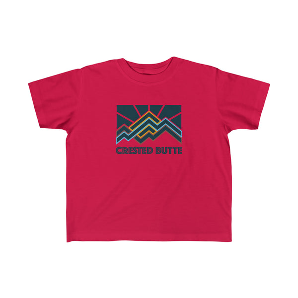 Crested Butte, Colorado Toddler T-Shirt - Toddler Crested Butte Shirt