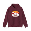 Vail, Colorado Hoodie - Retro Ombre Unisex Vail Hoodie Sweatshirt
