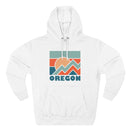 Oregon Hoodie - Retro Mountain Unisex Sweatshirt-2