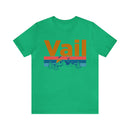 Vail, Colorado Shirt - Mountain Sunset Unisex Vail T-Shirt-5