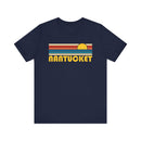 Nantucket Retro Sunset Unisex Tee - Perfect Summer Vibe-4