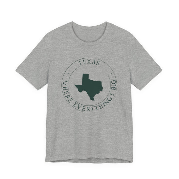 Texas T-Shirt — State Graphic Tee