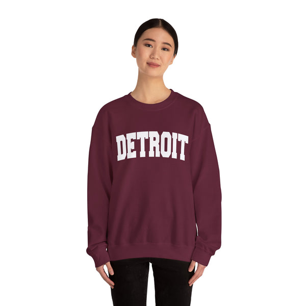 Detroit, Michigan Sweatshirt - Unisex Graphic Crewneck