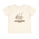 Leavenworth, Washington Toddler T-Shirt — Vintage Gondola Ski Mountain Tee-1