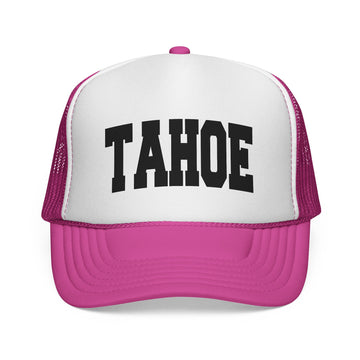 Buy pink Lake Tahoe, California Collegiate Style Trucker Hat