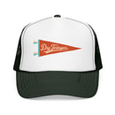 Dry Tortuga National Park Pennant Trucker Hat — Vintage Foam Mesh Cap-4