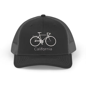 California Snapback Trucker Cap - Embroidered California Hat