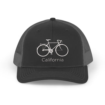 California Snapback Trucker Cap - Embroidered California Hat