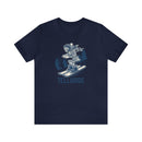 Telluride, Colorado T-Shirt - Skeleton Skier Unisex Telluride Shirt-6