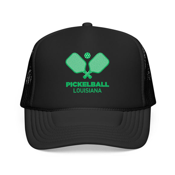 Louisiana Pickleball Trucker Hat - Foam Louisiana Cap