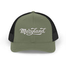 Maryland Snapback Trucker Cap - Embroidered Maryland Hat-5
