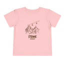 Stowe, Vermont Toddler T-Shirt — Vintage Gondola Ski Mountain Tee-4