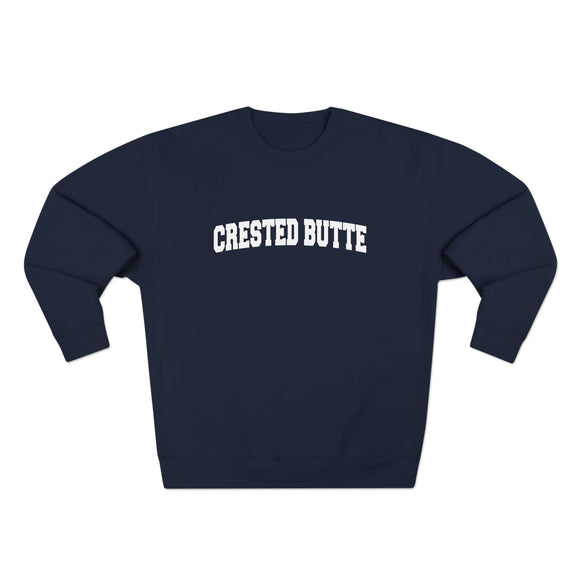 Premium Crested Butte, Colorado Retro Graphic Sweatshirt