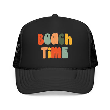 Beach Time Trucker Hat Boho - 0