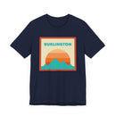 Retro Burlington, Vermont T-Shirt, Mountain Sun Tee, Unisex Graphic Shirt, Vintage Burlington, Vermont Top, Outdoor Adventure Clothing-14