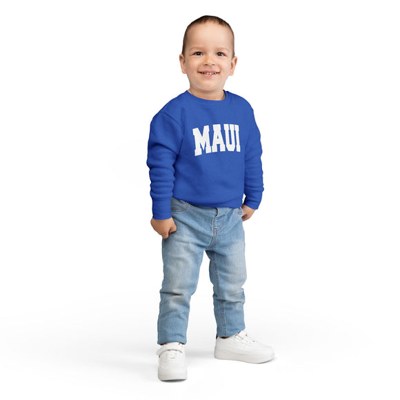 Maui, Hawaii Sweatshirt - Maui Toddler Crewneck Sweatshirt