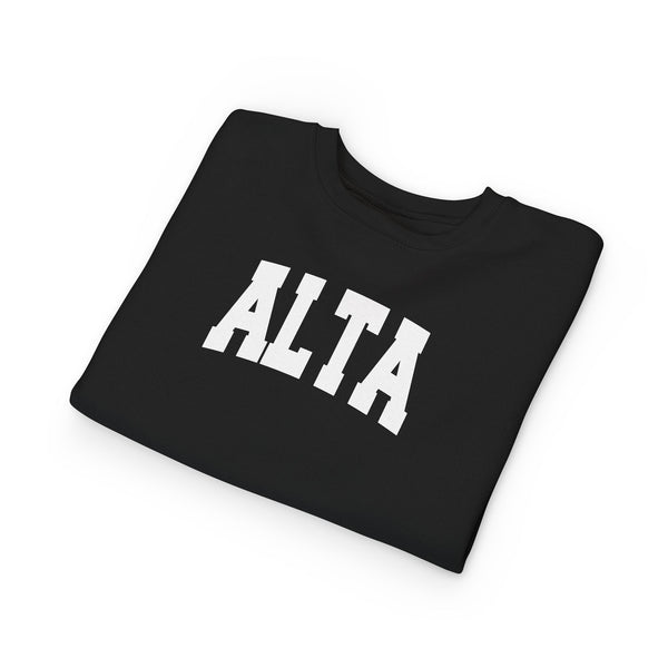 Alta, Utah Toddler Sweatshirt - Alta Toddler Crewneck Sweatshirt
