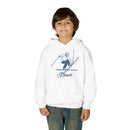 Stowe, Vermont Youth Hoodie - Snow Ski Kids Stowe Hooded Sweatshirt-6