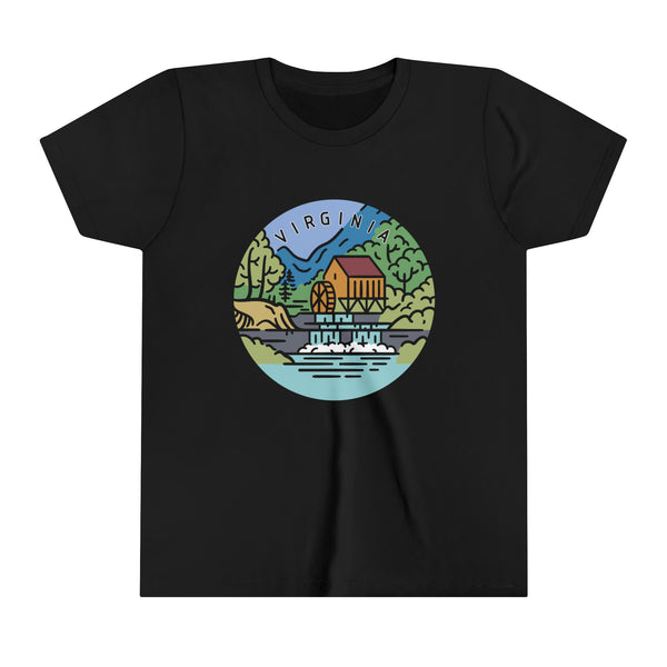 Virginia Youth T-Shirt - Unisex Kids Virginia Shirt