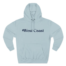 Buy blue-mist Premium West Coast Retro Hoodie