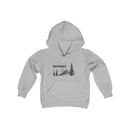 Retro Vermont Youth Hoodie - Mountain Vermont Kids Sweatshirt, Cute Vermont Children's Pullover-3