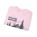 Telluride, Colorado Sweatshirt - Unisex Retro Ski Mountain Gondola Telluride Sweatshirt-12