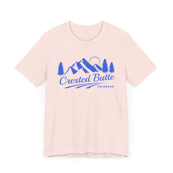 Crested Butte, Colorado T-Shirt - Retro Mountain Unisex Crested Butte Shirt