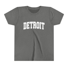 Detroit, Michigan Youth Graphic Tee - Kids Detroit T Shirt