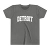 Detroit, Michigan Youth Graphic Tee - Kids Detroit T Shirt