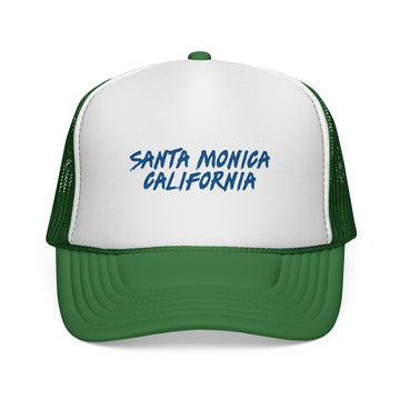 Buy green Santa Monica Trucker Cap | California Hat