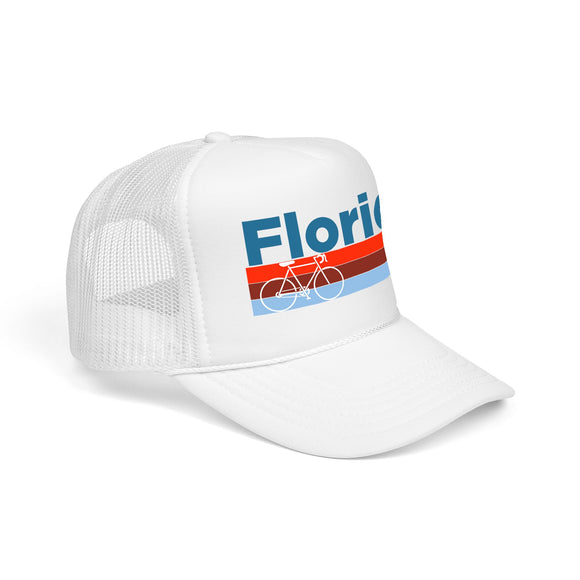 Florida Trucker Hat - Foam Florida Bike Cap