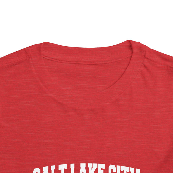 Salt Lake City, Utah Toddler Graphic Tee - Kids Salt Lake City Vacation T-Shirt