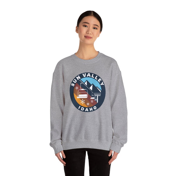 Sun Valley, Idaho Sweatshirt - Ski Lift Sun Valley Crewneck Sweatshirt