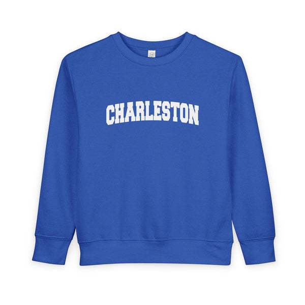 Charleston, South Carolina Toddler Sweatshirt - Charleston Toddler Crewneck Sweatshirt