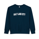 Salt Lake City, Utah Sweatshirt - Salt Lake City Toddler Crewneck Sweatshirt-4