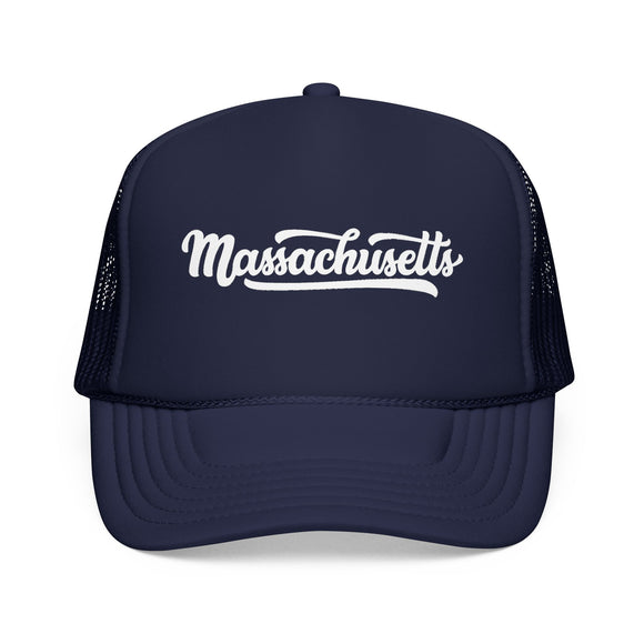 Massachusetts Trucker Hat - Massachusetts Cap