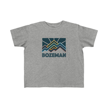 Bozeman, Montana Toddler T-Shirt - Toddler Bozeman Shirt - 0