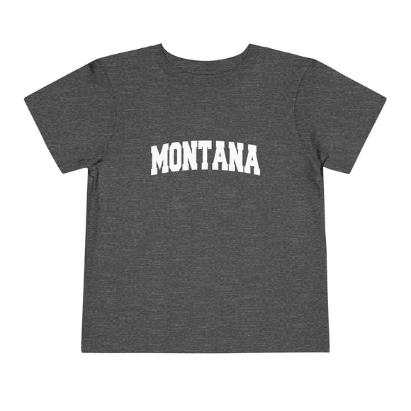 Montana Toddler Graphic Tee - Kids Montana Vacation Shirt