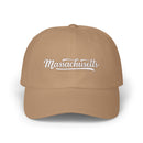 Massachusetts Dad Hat - Embroidered Massachusetts Classic Dad Cap-4
